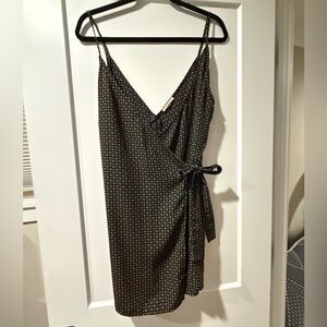 Le Lis Cherry Wrap Romper